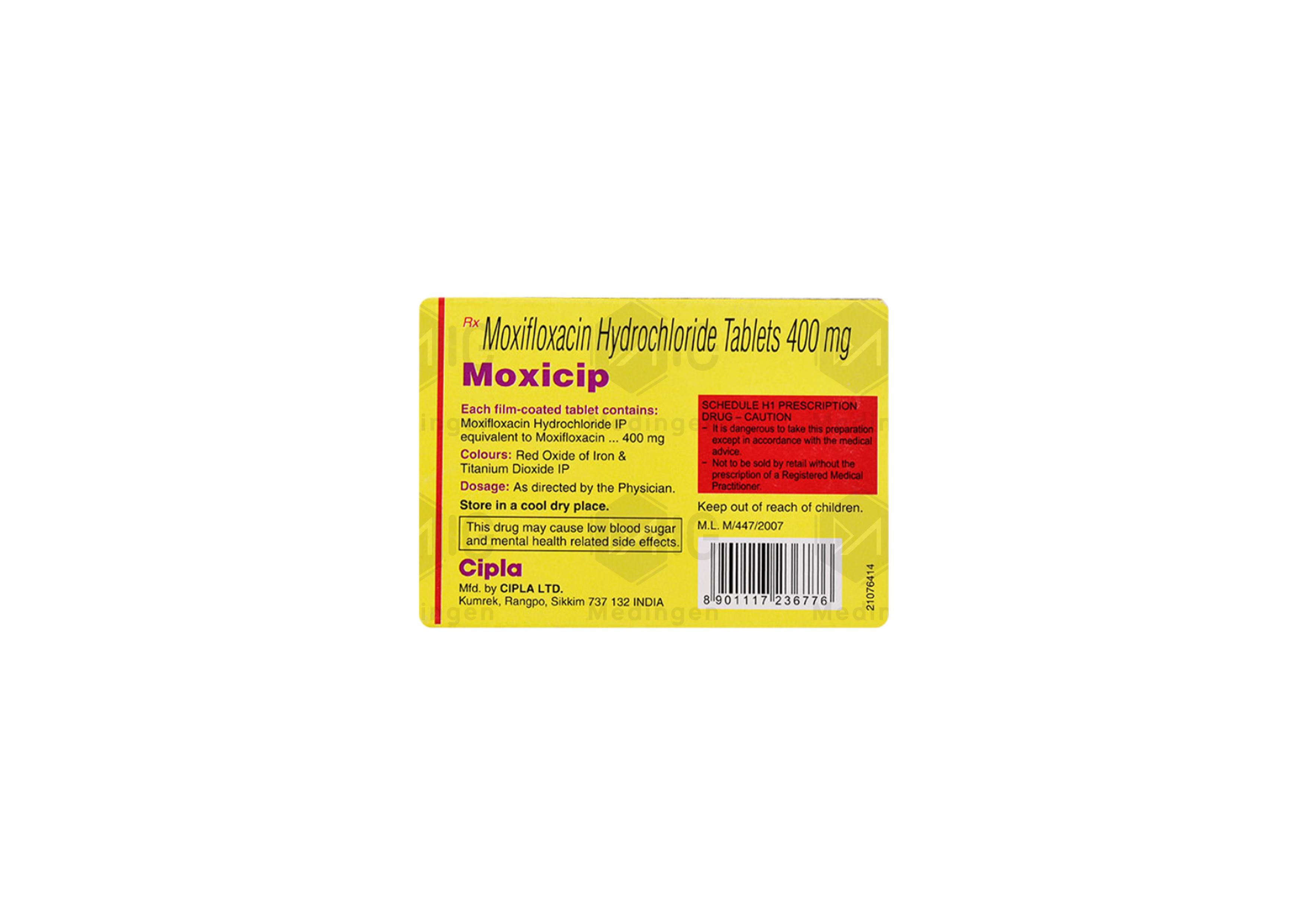 MOXICIP 400MG